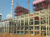 鹤壁电厂2x600MW主厂房钢结构